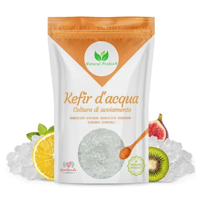 Bustina di granuli di kefir d'acqua vivi Natural Probio
